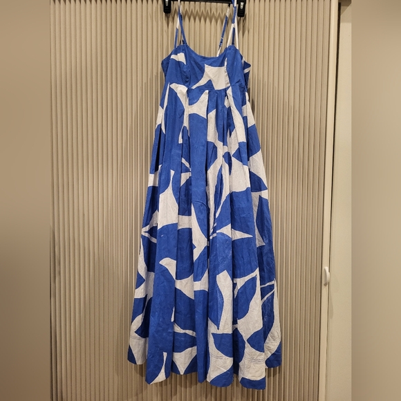 Anthropologie Babydoll Smocked Maxi Dress - Picture 4 of 5